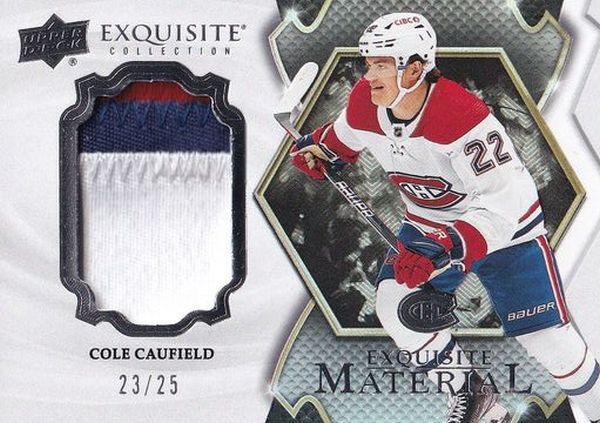 patch karta COLE CAUFIELD 23-24 Black Diamond Exquisite Material /25